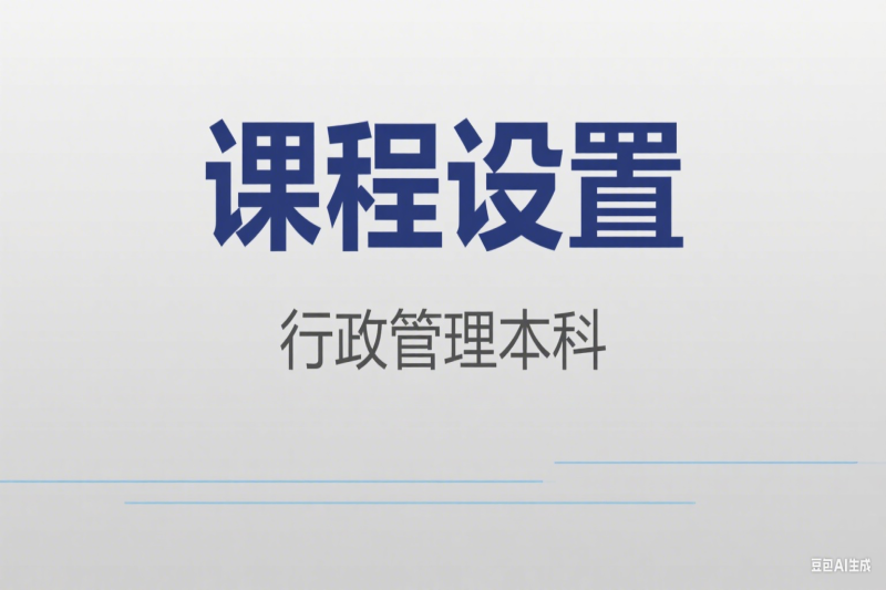 2024秋季开放本科(专科起点)行政管理