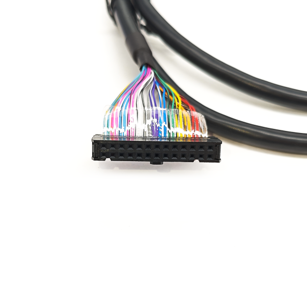 IDC Hot Crimp Film Technology 26pin Shielded Round Wire